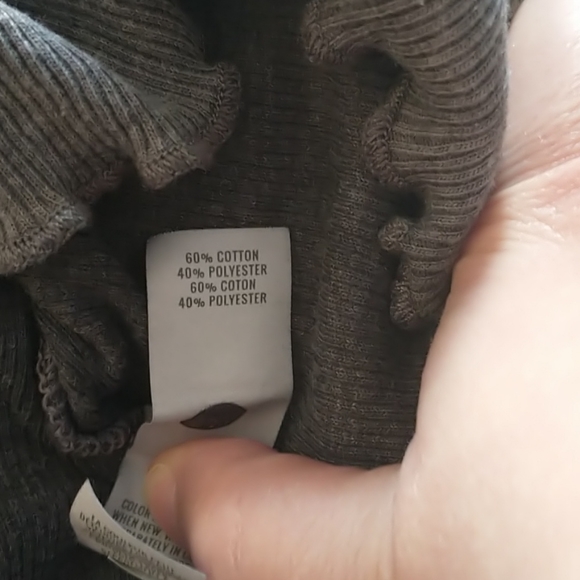 Aerie rib tank top with lettuce hem - Picture 5 of 8